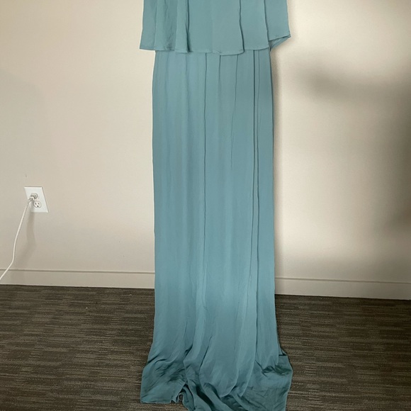Show Me Your Mumu Caitlin Ruffle Dress XXL teal - Picture 7 of 16